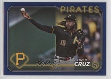 2024 Topps Series 1 Retail Royal Blue Oneil Cruz #90 0i4k