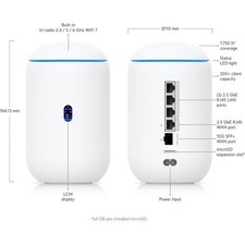 Ubiquiti UDR7 15W Dream Router 7 - 10G Cloud Gateway with integrated WiFi 7