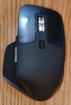 Logitech MX Master 3S Wireless Bluetooth Mouse - Graphite - USED has some wear