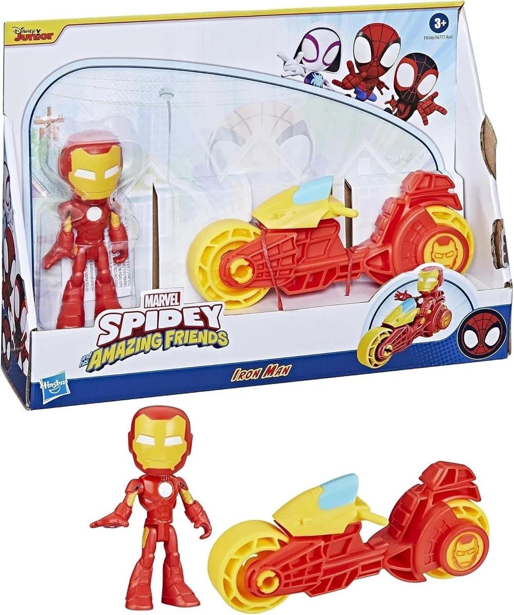 Hasbro Marvel, Spidey Y Sus Fantásticos Amigos, Juegos De Iron Man Y...