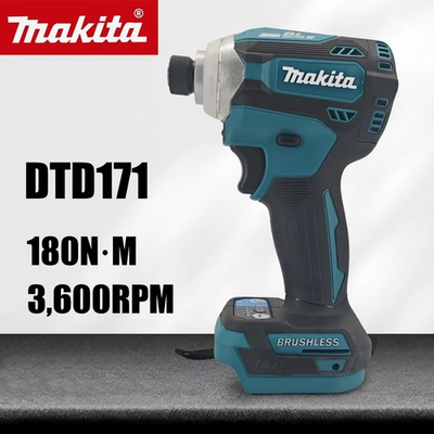#ad Makita DTD172 Impact Driver Drill 180Nm Brushless Motor 18V Cordless Drill Only $69.98