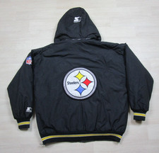 Vintage Pittsburgh Steelers Starter Jacket XL Puffer Parka NFL 90s Football