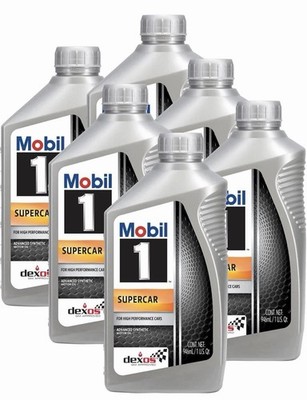 Mobil 1 ESP 5W-50 Full Synthetic Super Car Motor Oil (6 Quarts), (127372)
