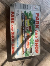 1960 Park and Shop Board Game Milton Bradley Co.  4300 Not Complete