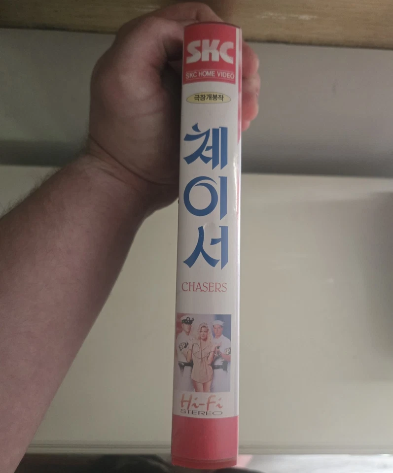 Chasers 1994 RARE RED BOX AMERICAN-KOREAN RELEASE VINTAGE VHS Foto 4 de 4