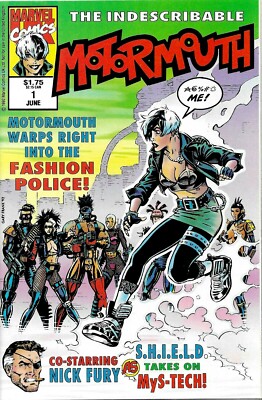MOTORMOUTH #1 (VOL 1) MARVEL UK COMICS  JUN 1992  NM  1ST PRINT