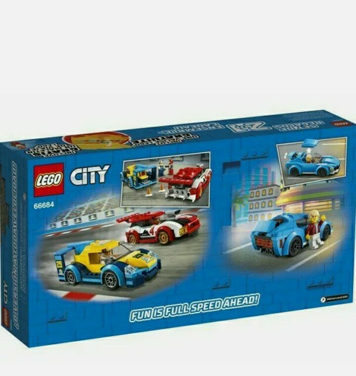 LEGO City 66684 Great Vehicles 2 in 1 Gift Set Combo (60256 and