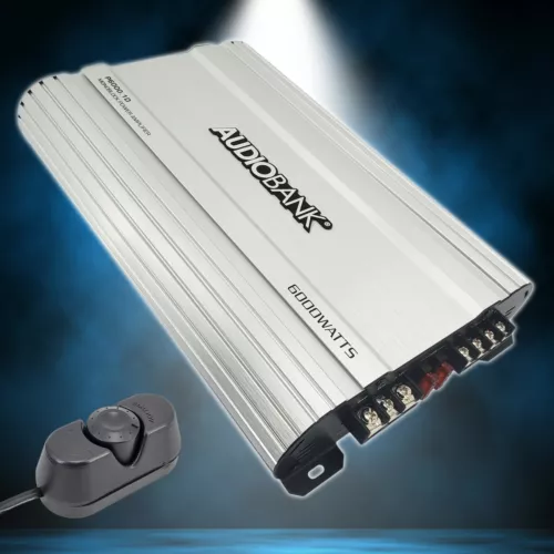 Audiobank Monoblock 6000 WATTS Amp 1OHM Car Audio Stereo Amplifier P6001