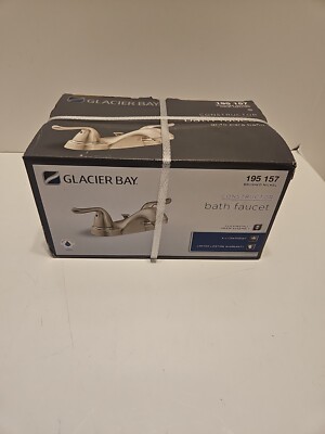 GlacierBay Bath Faucet Model 195157 Brushed Nickel 4