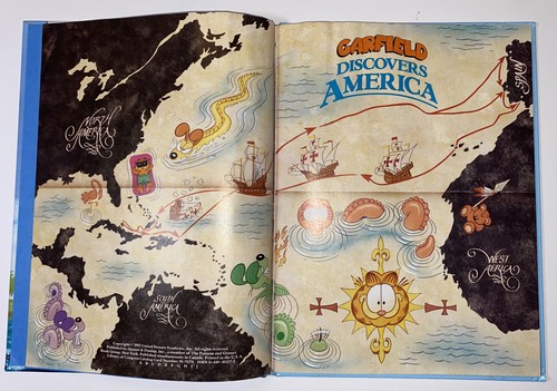 Garfield Discovers America (Paws, Inc. 1992) HC - Picture 5 of 12