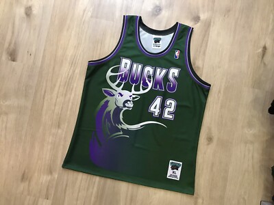 Vin Baker Milwaukee Bucks CUSTOM NBA Jersey XL New