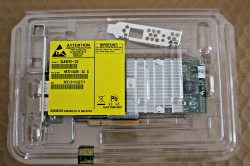QLOGIC QLE8240-CU-CK 2-PORT 10GBPS ETHERNET-TO-PCIe CONVERGED NETWORK ADAPTER - Picture 12 of 12