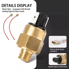 Hydraulic Brake Stop Light Switch w/ Cable Replacement For for Harley Davidson