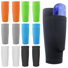 Football Shin Pads Socks Guard Sleeves for Kids Boys Men Shinpads Protector