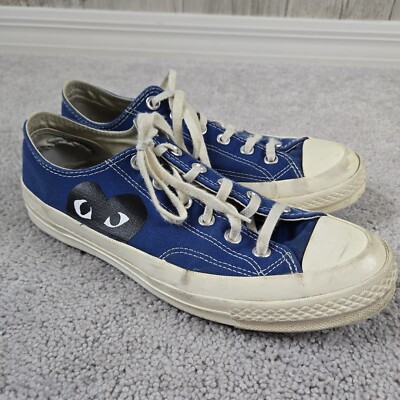 Converse COMME DES GARCONS PLAY Mens Womens Blue