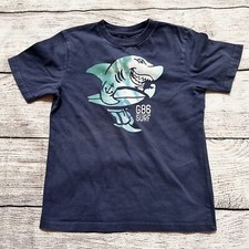 Gap Kids Blue Surf Shark T-shirt Boy  s Sz S 6 7