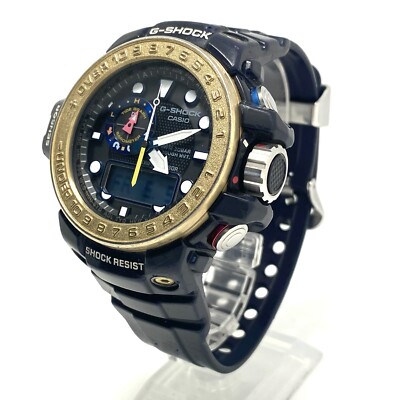O*D様 G-SHOCK GWN-1000F-2AJF ブラック　ゴールド Casio G-SHOCK Gulfmaster GWN-1000F-2AJF Radio Controlled Solar