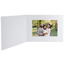 Cardboard Photo Folders 4x6 White Horizontal 25 Pack Same Shipping Any Qty 
