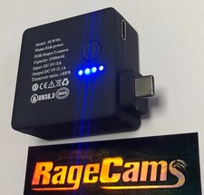 EXTENDED BATTERY POWER BANK TYPE-C For Samsung GoPro Hero5 Hero6 Hero7 Camera