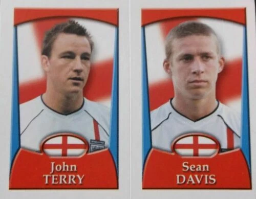 England Football Trading Cards Sports 2002 Season