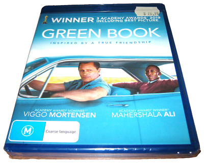 Green Book - Viggo Mortensen - Blu-Ray - New Sealed - Super Rare Aus Release