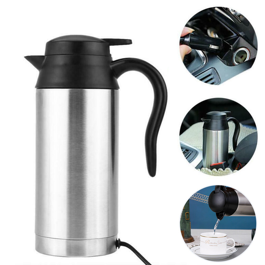 750 ml 12V / 24 V Auto Heizung Wasserkocher Becher Elektrische Thermoskanne Cup