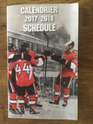 Ottawa Senators 2017-2018 NHL Hockey Pocket Schedule Molson Canadian Sponsor). — photo 1