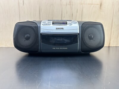 aiwa GD-ES227 ポータブルオーディオ Vintage AIWA Boombox Stereo CSD-ES227 CD Cassette Tape AM/FM Radio