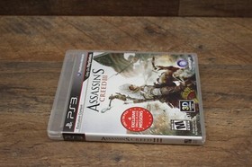 Assassin's Creed III 3 PS3 (Sony PlayStation 3, 2012) Complete w/ Manual Tested