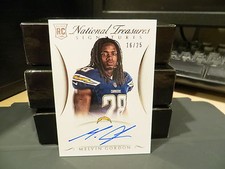 National Treasures Rookie Autograph Chargers Melvin Gordon  16/25  2015