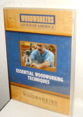 Woodworker's Journal: Essential Woodworking Techniques Pre-Owned (VG) Free Ship