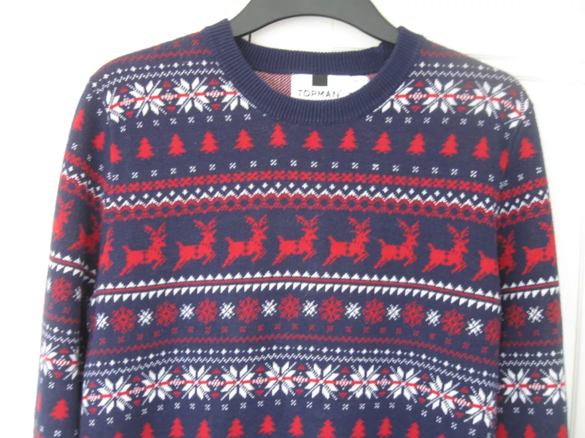 Topman xmas deals jumpers