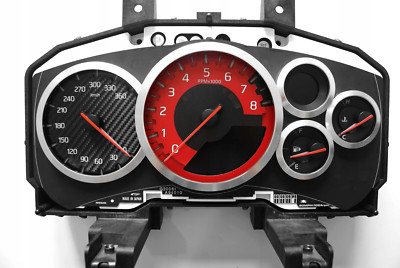 R35 GT-R Gauge Cluster Speedometer replacement face NISMO KMH MPH ...