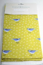 Image of Ulster Weavers ~ BLUETIT ~ tea towel pack BNWT 100% cotton
