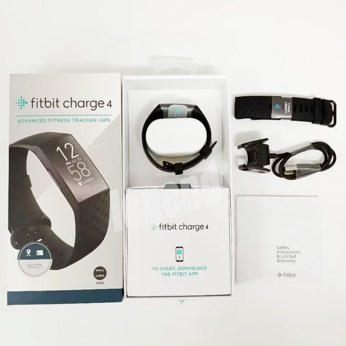 NEW Fitbit Charge Activity Tracker FB417BKBK GPS Heart Rate