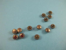 WALTHAM 20 PIECE GROUP OF NICKEL 6.4MM DUSTPROOF BARREL TOP WATCH CROWNS