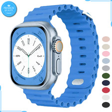 Rubber Sport Bracelet Series 10 42mm 46mm Unisex Outdoor Wristband Accessories