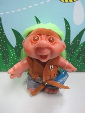 1986 HIPPY 1 - 5" DAM Troll Doll - NEW WITH HANG TAG - NEW W/MINOR FLAW -RARE