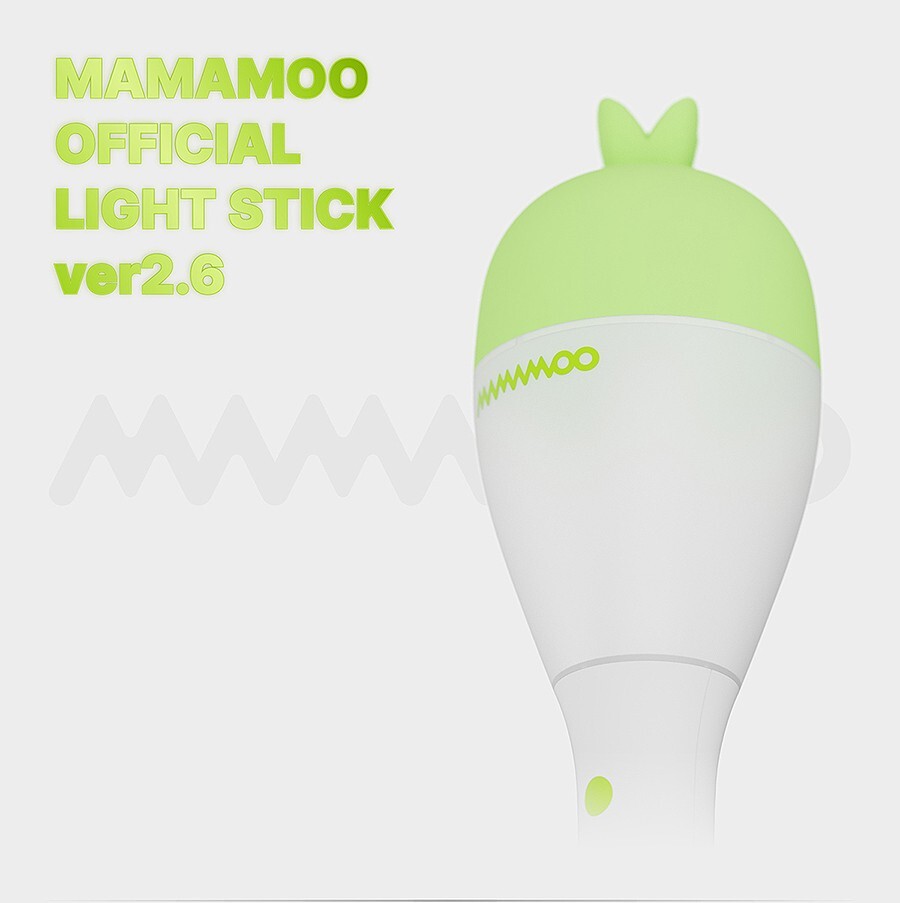 MAMAMOO OFFICIAL LIGHT STICK Ver 2.6/Strap,Sticker,Tracking Code