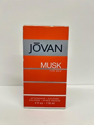 Jovan Musk After Shave Cologne Apres Rasage for Men 118ml 4 fl Oz