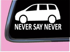 Never Say Never Minivan Tp 629 8 Mom Life Baby On Board Carseat Decal Sticker Never Say Never Minivan Tp 629 8 Mom Life Baby On Board Carseat Decal Sticker