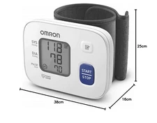 Omron HEM 6161 Fully Automatic Wrist Blood Pressure Monitor with Intellisense