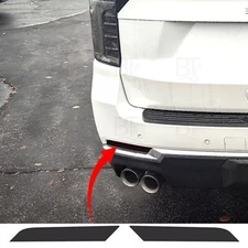 Fits 2025 Chevy Tahoe Smoke Decals Rear Reflectors Overlay Vinyl Tint Precut