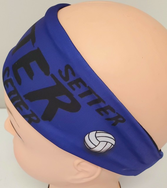 Volleyball Player Position Headbands SETTER Thick Spandex (Many Colors) eBay
