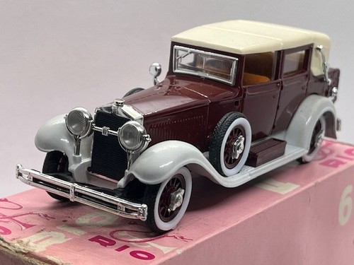 RIO ISOTTA FRASCHINI 8A CLOSED FROM 1929 , ESC,1/43, SCARCE AND BOXED, EXCELLENT