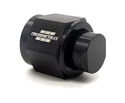 raceparts.cc   Verschlusskappe, Dash 8, 3/4''-16 UNF, Aluminium, AN8 JIC8, D-08
