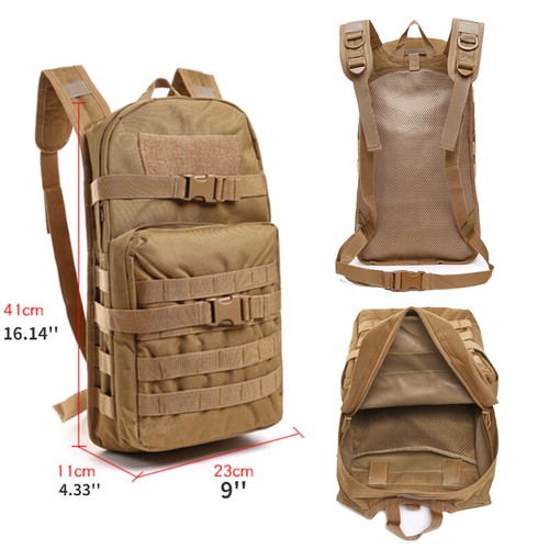 10L Militärrucksack Laptoptasche Outdoor Wandern Camping Trek Taktischer Rucksack - Bild 3 von 23