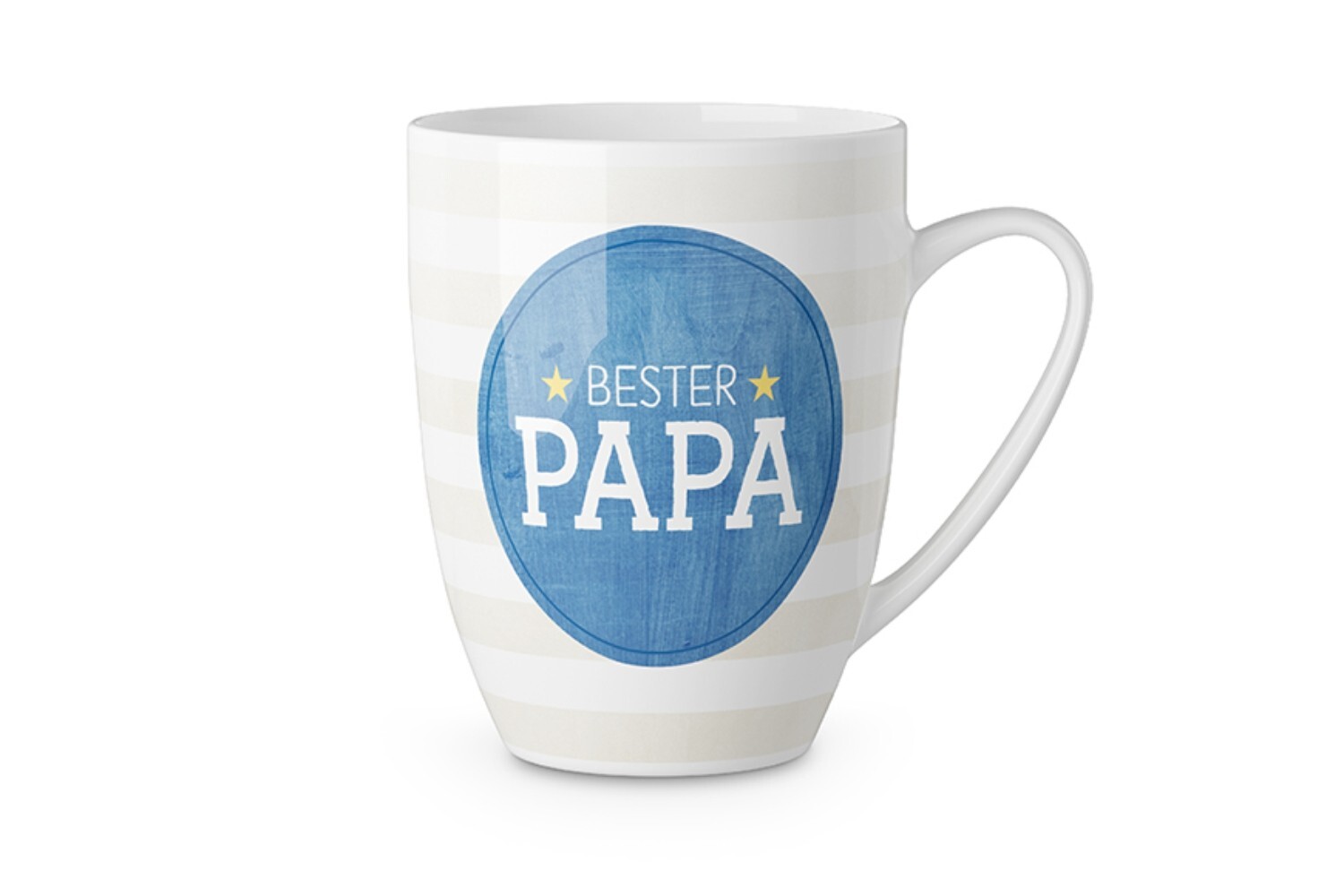 Taza la Vida para ti con mensaje taza de porcelana mejor papá, azul