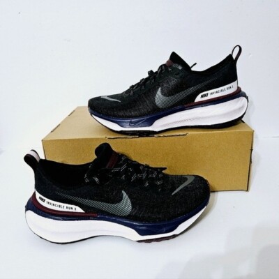 Nike Wmn ZoomX Invincible Run FK 3 Black Maroon Womens Size 7