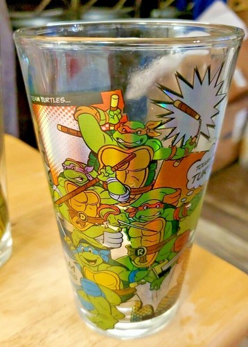 Teenage Mutant Ninja Schildkröten Glasbecher 2er Set Trinkgläser - Bild 5 von 6